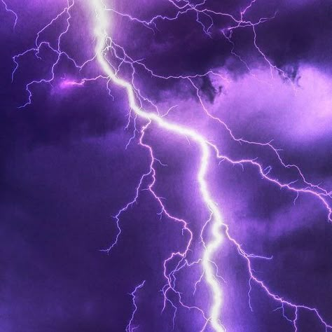 Purple Lightning, Dark Purple Aesthetic, Lightning Strikes, Purple Wallpaper, Extreme Weather, Purple Aesthetic, Dark Purple, Weather Conditions, Night Sky