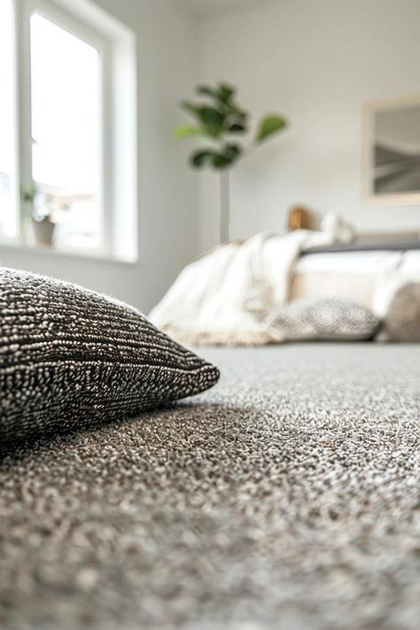 Grey Carpet Wall Color Ideas to Transform Your Space Small Bedroom Carpet Ideas, Bedrooms With Gray Carpet, Gray Carpet Wall Color Ideas, Grey Carpet Wall Color Ideas, Grey Carpet Bedroom Color Combos, Gray Carpet Bedroom Ideas, Bedroom Carpet Colors, Colours That Go With Grey, Grey Carpet Bedroom