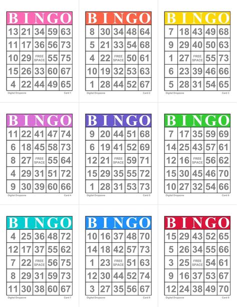 1008 Printable Bingo Cards for Fun Game Nights and Social Events Diy Bingo Cards, Diy Bingo Game, Glow Bingo, Number Bingo, Bingo Cards To Print, Game Night Family, Camping Bingo, Bingo Books, Bingo Calls