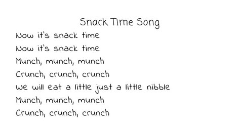 Snack time Song  Pre-k preschool infant and toddler. Great song for transitions. Snack Songs For Preschool, Lunch Transition Songs For Preschool, Lunch Songs For Preschool, Attendance Songs For Preschool, Snack Time Songs For Preschool, Quiet Songs For Preschool, Criss Cross Applesauce Song, Lunch Time Songs For Preschool, Toddler Transitions In Classroom