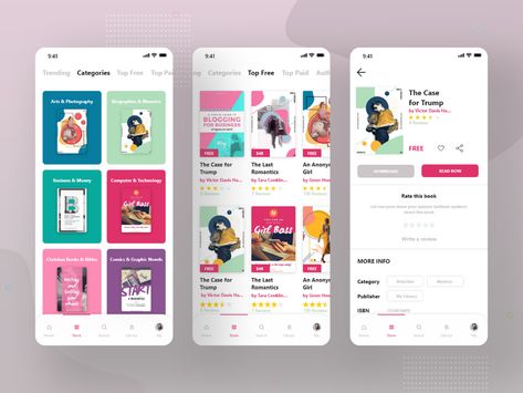 Tablet Apps, Book Concept, Design Case Study, Library App, App Design Layout, Mobile App Design Inspiration, Books Library, Mobile Ui Design, App Design Inspiration