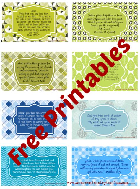 prayer card free printables