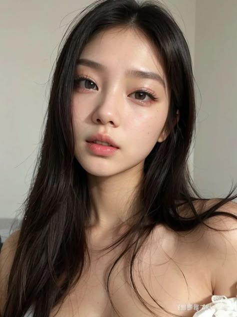 Everyday Clean Makeup, Nose Inspo Asian, Do Do Hee Makeup, Asian Clean Girl Makeup, Effortless No Makeup Look, Light Asian Makeup, Korean No Makeup Look, Asian Eye Makeup Natural, Summer Makeup Asian