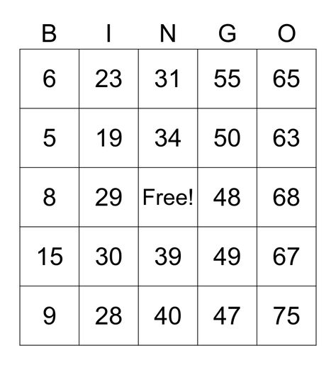 Number Bingo 1-75 Bingo Cards Printable Templates, Number Bingo, Bingo Cards To Print, Bingo Caller, Bingo Card Generator, Free Printable Bingo Cards, Bingo Card Template, Free Bingo Cards, Bingo Blitz