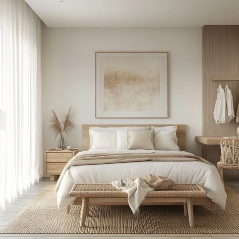 Scandinavian Bedroom Furniture, Earthly Bedroom, Scandinavian Bedroom Inspiration, Minimalist Scandinavian Bedroom, Light Bedding, Bedroom Scandinavian Style, Scandinavian Interior Bedroom, Scandinavian Bedroom Design, Scandinavian Bedroom Ideas