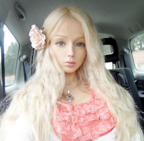 Valeria Lukyanova, Long Blonde, Blonde Hair, Real Life, A Woman, Blonde, Dolls, Human, Hair