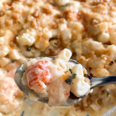 Langostino Mac And Cheese Recipe, Lobster Mac N Cheese Recipe, Mac And Cheese Recipes, Keto Dinner Ideas, Lobster Mac And Cheese, Low Carb Pasta, Grilled Cheese Recipes, Cheese Dishes, Mac And Cheese Recipe