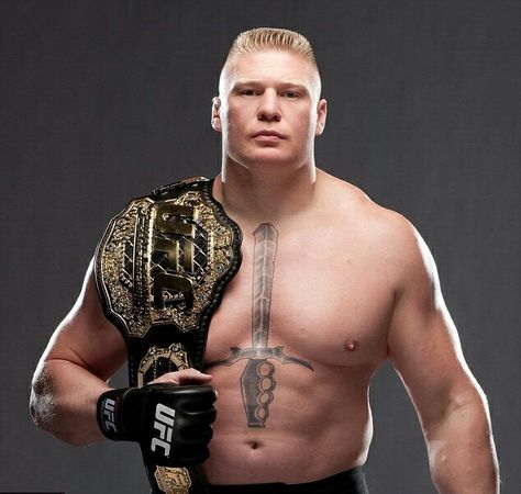 Brock Lesnar UFC World Heavyweight Champion Brock Lesnar Ufc, Brock Lesnar Wwe, Beast Incarnate, American Football Players, Brock Lesnar, Martial Artist, Professional Wrestler, Football Player, Wwe Superstars