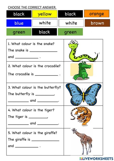 Year 1 Worksheets, English Year 1, Animal Riddles, Worksheet Preschool, English As A Second Language (esl), English As A Second Language, English Worksheets, Year 1, School Subjects