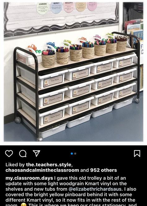 Classroom Supply Station, Supply Station Classroom, Student Supply Station, Station Organization Classroom, Stations Organization Classroom, Student Station In Classroom, Student Station, Baskets With Zipties For Classroom Desl, Classroom Tables