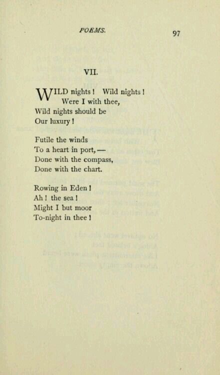 Emily Dickinson Wild Nights Emily Dickinson, Emily Dickinson Poetry, Night Poem, Emily Dickinson Quotes, Dickinson Poems, Emily Dickinson Poems, John Donne, Amazing Person, Wild Night