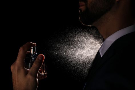 ��We rounded up an affordable guide to the fanciest colognes for men you find in boutiques without even the aid of salespersons. Well yes, it is possible, no matter how difficult purchasing a perfume is. Trust us! This is a list you can fu Spraying Perfume Aesthetic, Perfume Spray Photography, Men Perfume Aesthetic, Cologne Aesthetic, Perfume Spraying, Hsc Art, Colognes For Men, Spraying Perfume, Perfume Aesthetic