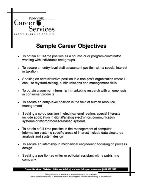 Sample Career Objectives Resume  resumesdesign.com - Resume Template Ideas of Resume Template #ResumeTemplate -   Sample Career Objectives Resume  resumesdesign.com Career Objective Examples, Good Objective For Resume, Career Objectives For Resume, Career Change Resume, Customer Service Resume, Career Objective, Resume Objective Statement, Resume Objective Examples, Plan For Life