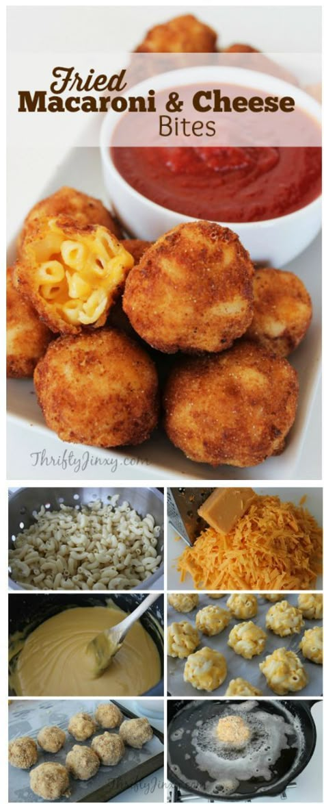 Macaroni And Cheese Bites, Macaroni Cheese Bites, Fried Macaroni And Cheese, Fried Macaroni, Cheese Bites Recipe, Recipes Tiktok, Cheese Bites, Macaroni Cheese, Cheese Recipe