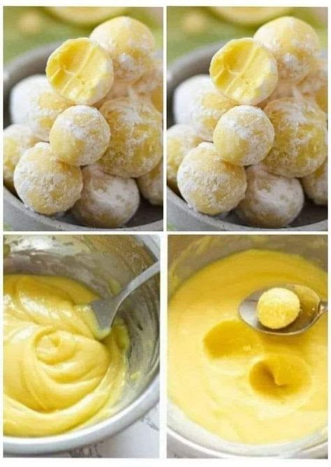 Lemon Truffle Recipe, Powdered Sugar Substitute, Lemon Truffles, Plant Based Desserts, Ww Desserts, Yellow Foods, Vanilla Wafers, Weight Watcher Recipes, Southern Cooking