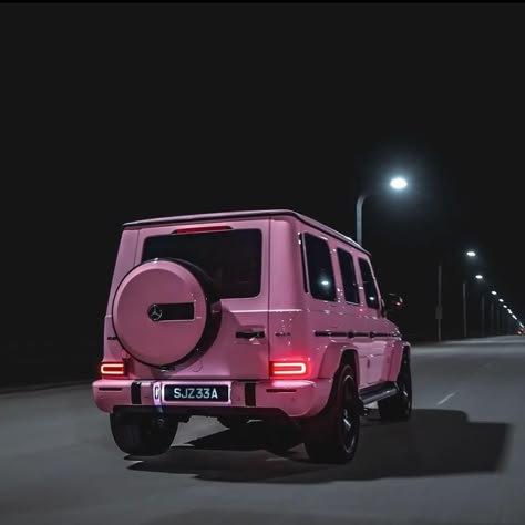 Pink Mercedes, Shirin David, Luxury Mercedes, Pink Cars, Mercedes G63, Cars Mercedes, Dream Cars Mercedes, Mercedes G Wagon, Lux Cars