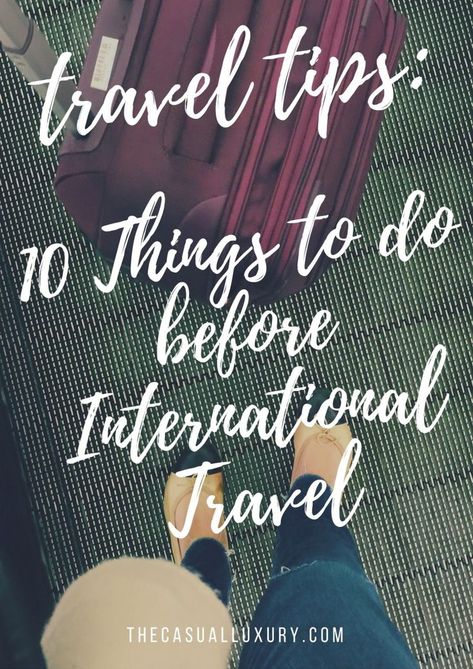 Sep 1, 2021 - Does anyone else find themselves with an endless “to-do” list before taking an international trip? I feel like I have been running a million errands before our flight on Thursday. No matter how many times I travel, I seem to...Read More International Travel Tips, Casual Luxury, Airplane Travel, Travel Checklist, Travel Info, Italy Vacation, Packing Tips For Travel, Piano Sheet, Travel Packing