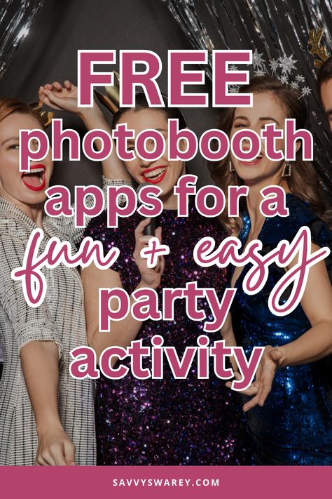 Looking to add a bit of magic and fun to your next event? 🎉 Check out these 5 amazing photo booth apps that will help your guests strike a pose and share some laughs! 🎈😄 All you'll need is a few supplies to create the perfect DIY photo booth. Visit the Blog to find the best photo booth app to take your party entertainment to the next level on a budget! Photo Booth Ideas For Birthday Party, Makeshift Photo Booth, Easy Diy Photo Booth, Selfie Photo Booth Ideas, Diy Photobooth Camera Setup, How To Set Up A Photo Booth, Sweet 16 Backdrop Ideas Diy Photo Booth, Holiday Photo Booth Ideas, Simple Photo Booth Ideas