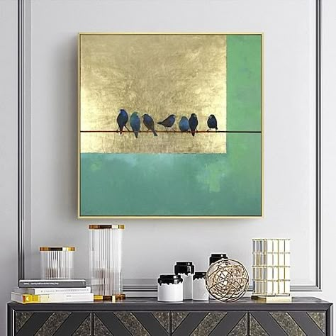 Modern Art Canvas Painting, Gold Art Painting, Canvas For Beginners, Gold Wall Art, Easy Canvas Painting, Hur Man Målar, Simple Acrylic Paintings, Urban Sketchers, Gold Wall