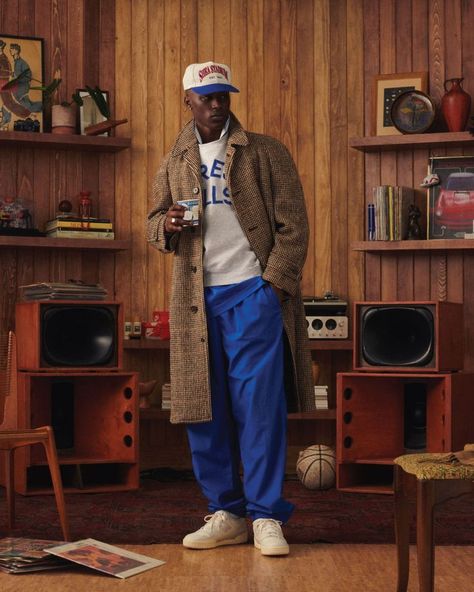 90s Hip Hop Style, Teddy Santis, Streetwear Chic, Ivy Style, Outfits Hombre, Aime Leon Dore, Hip Hop Style, 90s Hip Hop, Winter Outfits Men