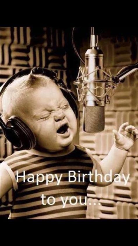 Birthday Song Sleeping Photography, Sleeping Songs, Baby Singing, Baby Songs, Birthday Meme, Happy Birthday Quotes, 인물 사진, Happy Birthday To You, Happy Birthday Wishes