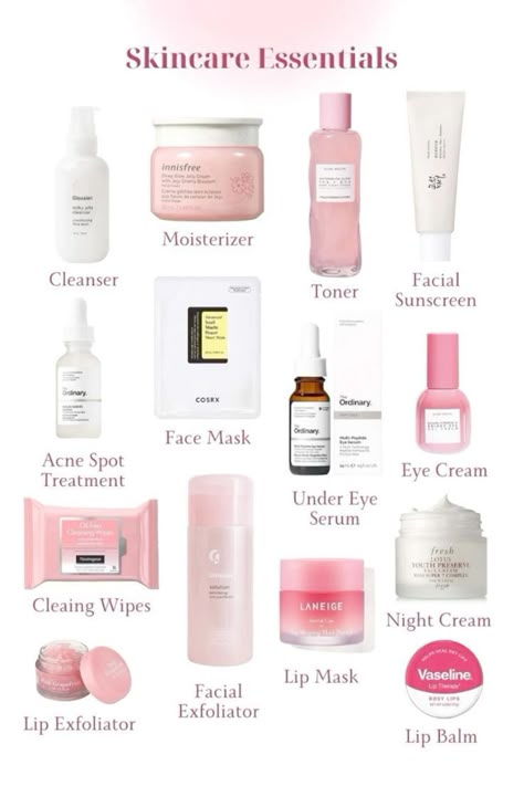 Elevate your skincare game with this comprehensive guide to essential products. From cleansers to moisturizers, find everything you need for your daily beauty regimen. #SkincareEssentials #CompleteRoutine #DailyBeautyRegimen #SkincareGuide #BeautyProducts #SkincareGame #RoutineEssentials Skin Care Guide, Acne Face Mask, Beauty App, Serious Skin Care, Basic Skin Care Routine, Perfect Skin Care Routine, Hacks Beauty, Skincare Essentials, Pretty Skin Care