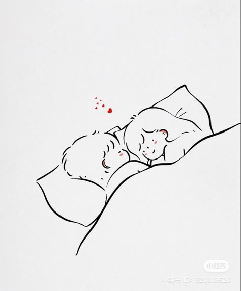 A simple drawing but lovely. I can't even remember falling asleep last night. I wake up with a purring kitten on my chest and three others near my knees. Grateful for these little experiences. Still, would it be ungrateful of me to say that I wish I woke up to your face next to mine? My arm around you, and your body felt by mine? I guess what I'm trying to say is, good morning, to the one I love ♥️ Couple Doodles Cute, Cute Couple Art Doodle, Cute Couple Drawings Easy, Cute Couple Doodles, Couple Doodle, Couples Doodles, 심플한 그림, Easy Love Drawings, Little Drawings