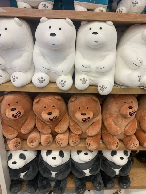 Aesthetic Random Pictures, We Baby Bears, Lovely Aesthetic, Baby Bears, Stuff Toys, Cute Squishies, Cute Furniture, Ice Bear, Ice Bears