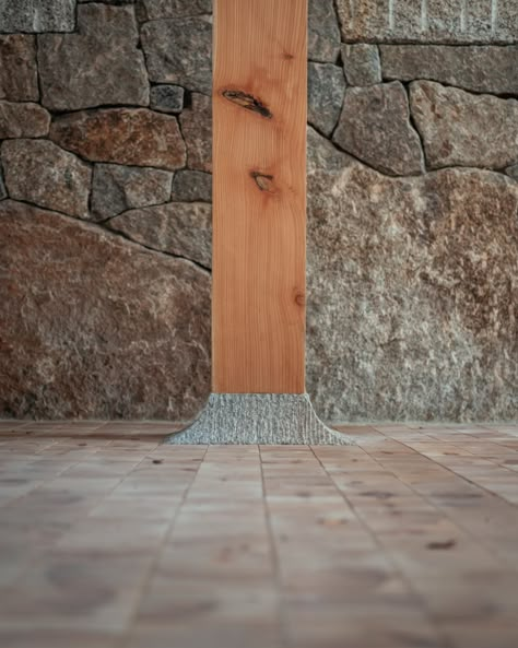 Slow Architecture, Column Detail, Cork Panels, Interesting Architecture, Barn Pictures, Dartmoor National Park, Inside Art, Agricultural Buildings, Wood Architecture