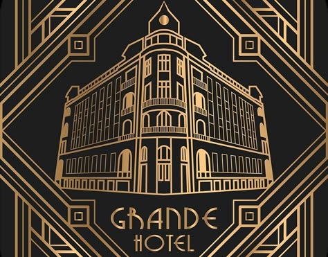 Art deco inspiration Art Deco Graphic Design Poster, Modern Art Deco Graphic Design, Art Deco Packaging, Art Deco Branding, Art Deco Graphic Design, Art Deco Logo, Art Deco Design Graphics, Art Deco Aesthetic, Art Deco Hotel