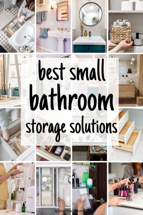 Struggling with a cluttered makeup collection in your small bathroom? Check out these 11 amazing small bathroom storage solutions that will make organizing and beautifying your bathroom organization super easy! From clever organizers to chic shelves, you'll find something here that will help you slay your bathroom game. Click to learn more! Bathroom Organization Ideas Under Sink, Small Narrow Bathroom, Makeup Organization Ideas, Small Bathroom Storage Solutions, Narrow Bathroom Storage, Tiny Bathroom Storage, Toilet Storage Cabinet, Small Space Hacks, Bathroom Storage Hacks