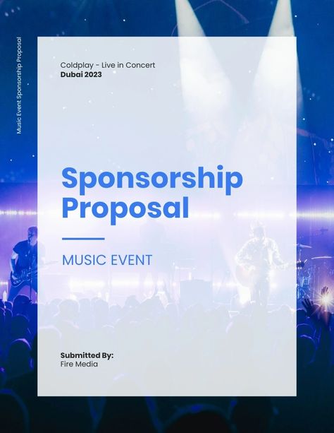 Event Proposal Template, Free Business Proposal Template, Sales Proposal, Event Proposal, Sponsorship Proposal, Marketing Proposal, Only Music, Case Study Template, Event Sponsorship