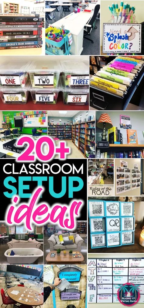 Classroom Setup Middle School, Classroom Setup Elementary, Classroom Setup Ideas, Fun Seating, First Classroom, Sped Classroom, Secondary Classroom, Classroom Layout, Classroom Organisation