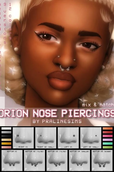 Sims Septum Piercing, Sims4 Piercing Cc Patreon, Sims 4 Maxis Match Nose Piercing, Sims 4 Cc Ear Gauge, Sims 4 Piercings Maxis Match, Ts4 Pralinesims, Sims 4 Cc Skin Piercings, Sims 4 Cc Face Peircings, Nose Stud Sims 4 Cc