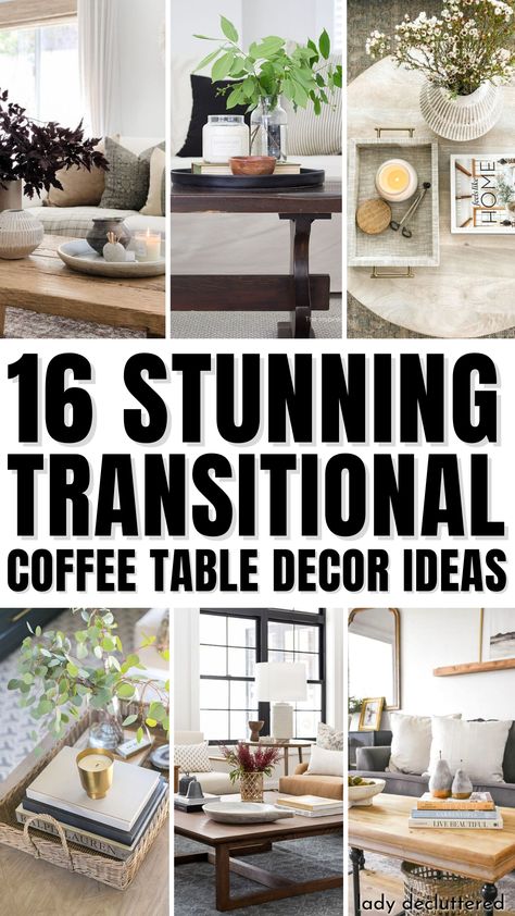 16 Stunning Transitional Coffee Table Decor Ideas How To Decorate Living Room Coffee Table, Style Coffee Table Decorating Ideas, How To Style A Living Room Table, Decorations For Living Room Table, What To Put On Bottom Shelf Of Coffee Table, Modern Living Room Coffee Table Decor, Modern Rustic Coffee Table Decor, Square Coffee Table Styling Modern, Accessorizing Coffee Tables