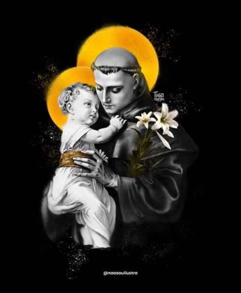 St Antony Images Hd, Saint Antonio, Saint Antony, Mother Mary Pictures, Catholic Wallpaper, Saint Anthony Of Padua, Jesus Videos, Book Cover Artwork, Pictures Of Jesus Christ