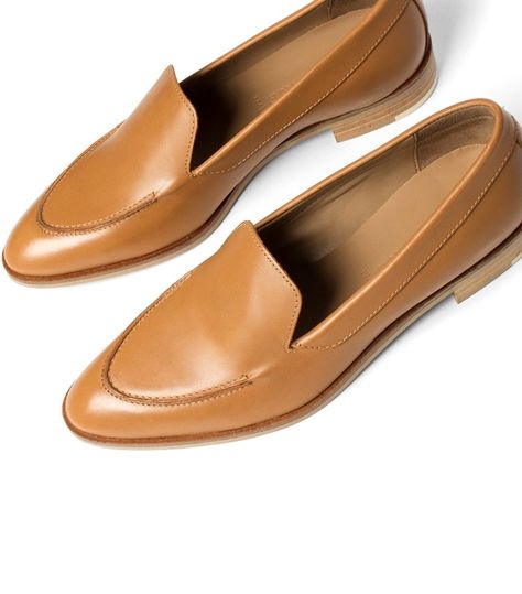 Loafers Outfit, Everlane Shoes, Minimalist Shoes, Fall Shoes, Work Shoes, Ballerinas, Flat Shoes, Loafers For Women, Leather Loafers