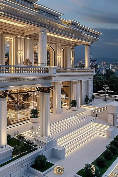 Castle House Design, Luxury Houses Mansions, Luxury Mansion, Dream Mansion, Dream Life House, Architecture Model House, Fancy Houses, Mansions Luxury, Dream House Rooms