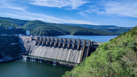 Hydro Energy, Hydroelectric Power Plant, Hydroelectric Power, Wind Farm, Hydro Electric, Renewable Sources Of Energy, Photo Background Images, Water Resources, Water Storage