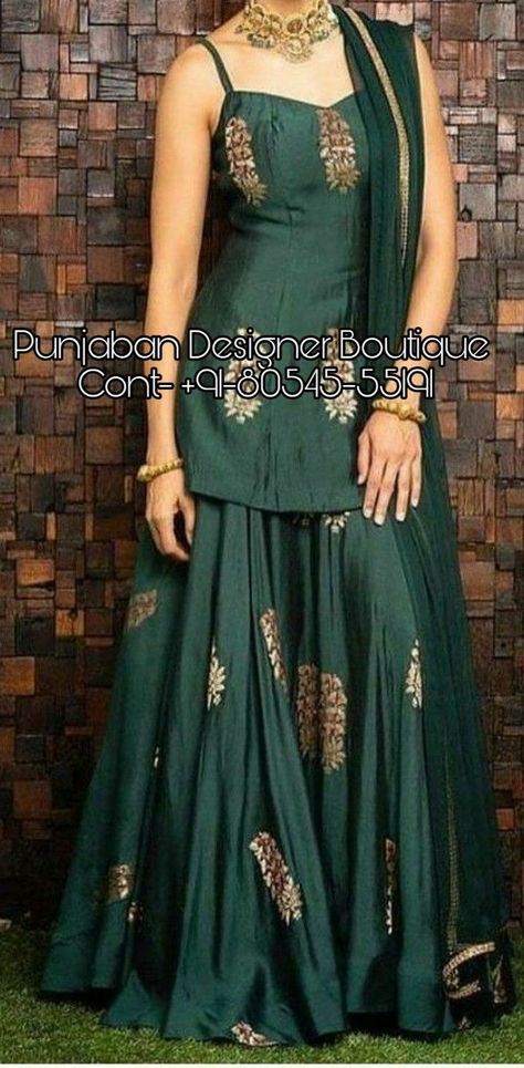 Designer Plazo, Dresses Punjabi, Plazo Suits, Punjabi Dresses, Sharara Designs, Indian Outfits Lehenga, Mode Kimono, Kurti Designs Latest, Long Kurti Designs