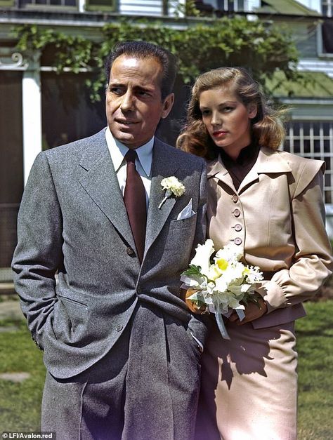 Klasik Hollywood, Bogie And Bacall, Bogart And Bacall, Stars D'hollywood, Hollywood Vintage, Hollywood Couples, I Love Cinema, Lauren Bacall, Humphrey Bogart