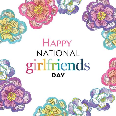 National Gf Day Gifts, National Girlfriends Day August 1, Happy National Girlfriends Day, August Bulletin Boards, National Gf Day, Girlfriend Day, National Girlfriend Day, Girlfriends Day, August 1