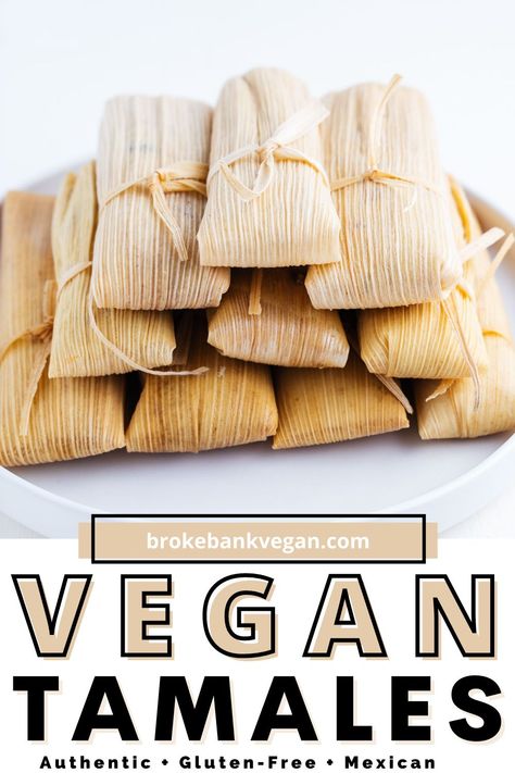 Vegan Tamales Recipe, Make Tamales, Black Bean Sweet Potato, Vegan Tamales, How To Make Tamales, Vegan Breakfast Casserole, Tamales Recipe, Dairy Recipes, Tamale Recipe