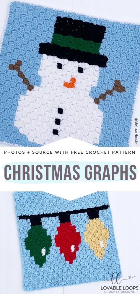 Colorful Christmas Graphs Free Crochet Patterns - Free Crochet Patterns Corner To Corner Christmas Blanket, Crochet Granny Patterns, Pixel Blanket, Christmas Pixel, Xmas Crochet, Free Patterns Crochet, C2c Patterns, True Christmas, Crochet C2c Pattern