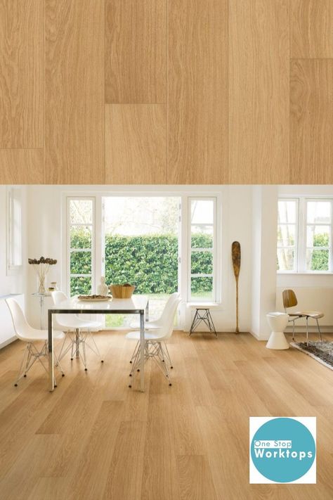 Order now the Quick-Step Impressive – Natural Varnished Oak laminate flooring😍😍😍 Quick-step Impressive flooring is a collection of medium sized and water resistant laminate floors that look and feel exceptionally natural. #quickstep #flooring #floor #floordesign #naturalcarnishedoak #laminateflooring #oak #8mm #waterprooflaminateflooring #homedesign #housedesign #kitchendesign #homeinspiration #kitcheninspiration #KitchensWithOneStop #quickstepflooring #quickstepaccessories Quick Step Flooring, Waterproof Laminate Flooring, Oak Laminate Flooring, Quickstep, Laminate Floors, Oak Laminate, Floor Design, Laminate Flooring, Kitchen Inspirations