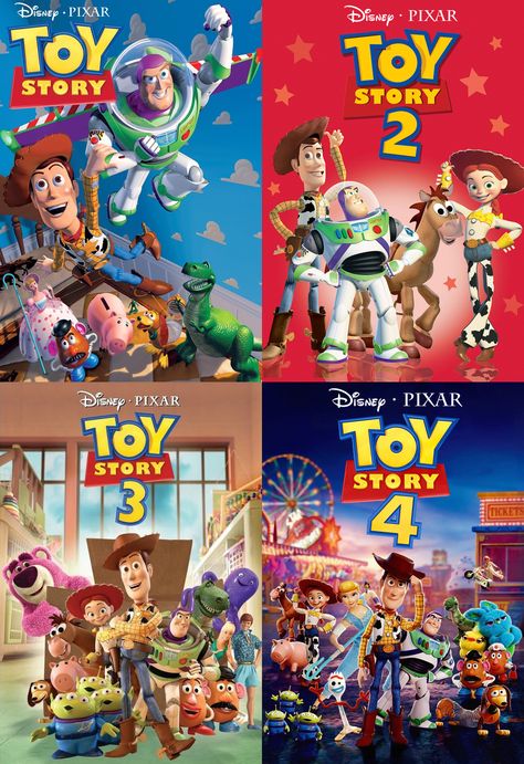 Toy Story Movie Poster, Toy Story Poster, Kids Movie Poster, Pixar Poster, Dibujos Toy Story, Male Cartoon Characters, Toy Story Movie, Nostalgic Pictures, Toy Story Characters