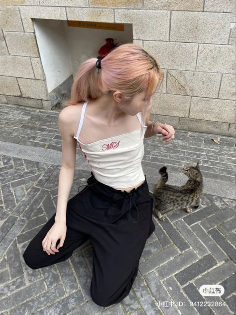 July Poem, Flat Chested, 영감을 주는 캐릭터, Cute Fits, Fashion Killa, Ulzzang Girl, Look Cool, Fitness Inspo, A Cat