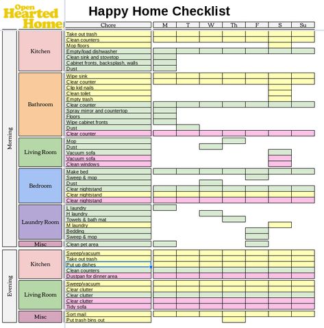 Our Family Chore Chart Template and How to Encourage Family Chores - Weekly Chore Schedule For Adults, How To Make A Chore Chart, Family Chore System, Family Weekly Chore Chart, Chore Calendar For Adults, Family Responsibility Chart, Homeschool Chore Chart, House Chore Schedule, Chore Chart For Adults Diy