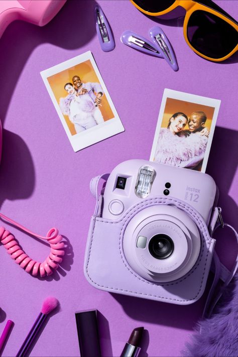 Fujifilm Instax Mini 12, Vasity Jacket, Cute Aesthetic Phone Cases, Touch Land, Camera Fujifilm, Instax Mini 12, Polaroid Cameras, Instax Camera, Instax Photos