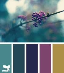 Bedroom Colors Purple, Purple Living Room, Navy Living Rooms, Teal Living Rooms, Living Room Color Schemes, Room Color Schemes, Design Seeds, Bedroom Paint Colors, Blue Bedroom